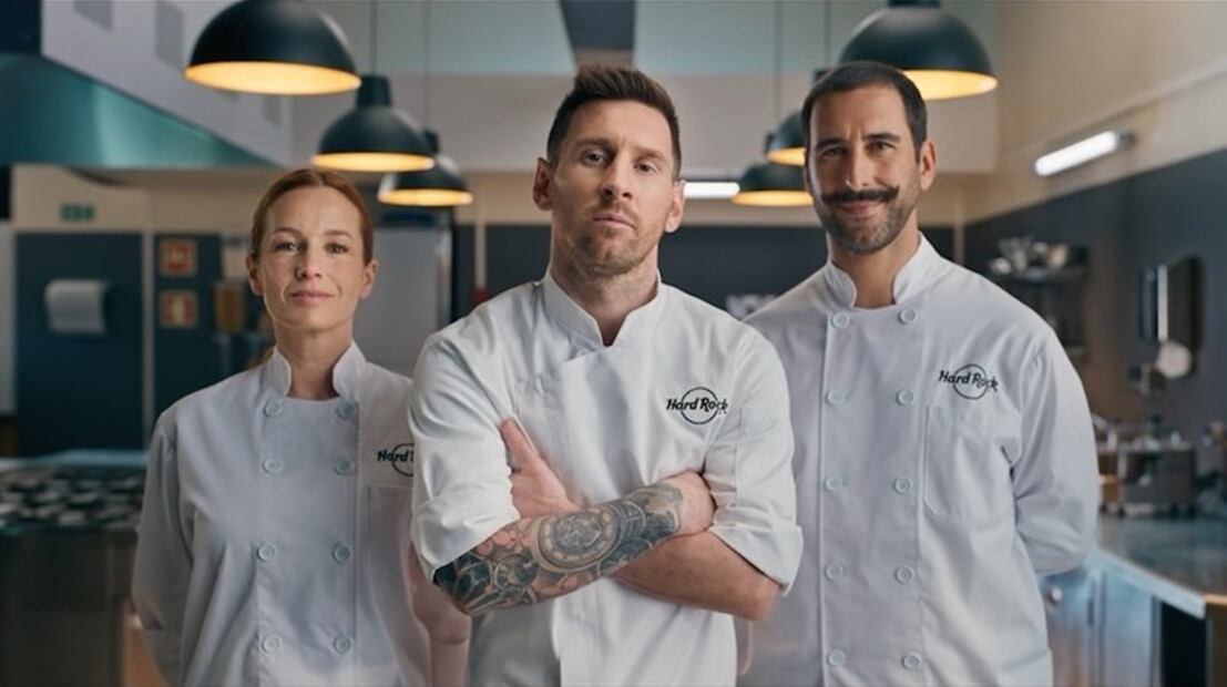 Lionel Messi cocinero. Fuente: Instagram @leomessi