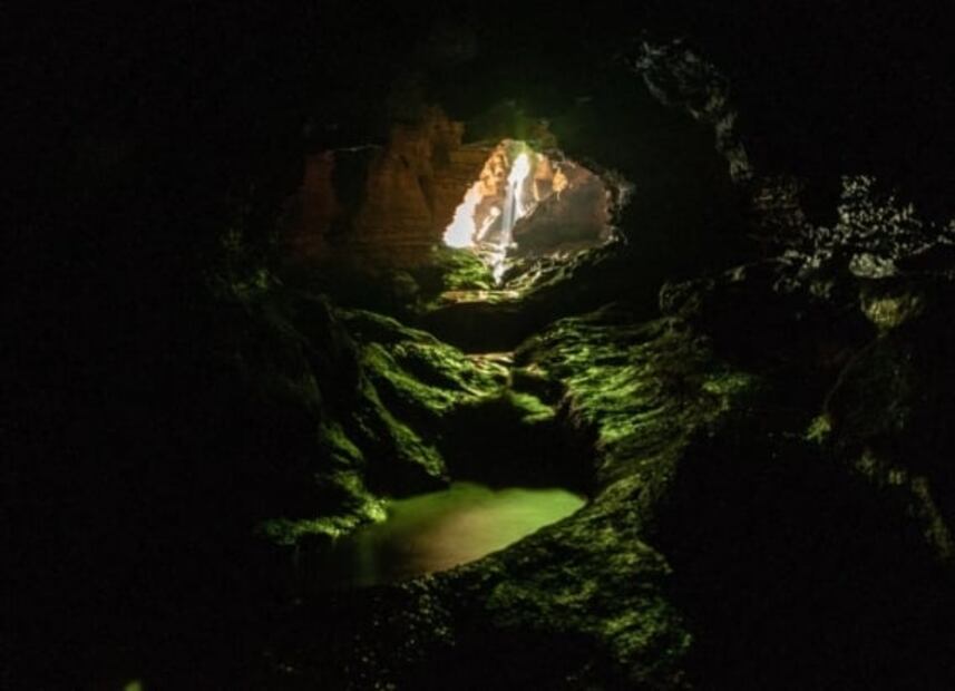 La Escondida, un parque ecoturístico con pozas y cascadas en Cuetzalan