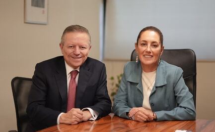 Tras presentar renuncia, Zaldívar aparece en foto con Sheinbaum; "acordamos trabajar juntos", dice ella