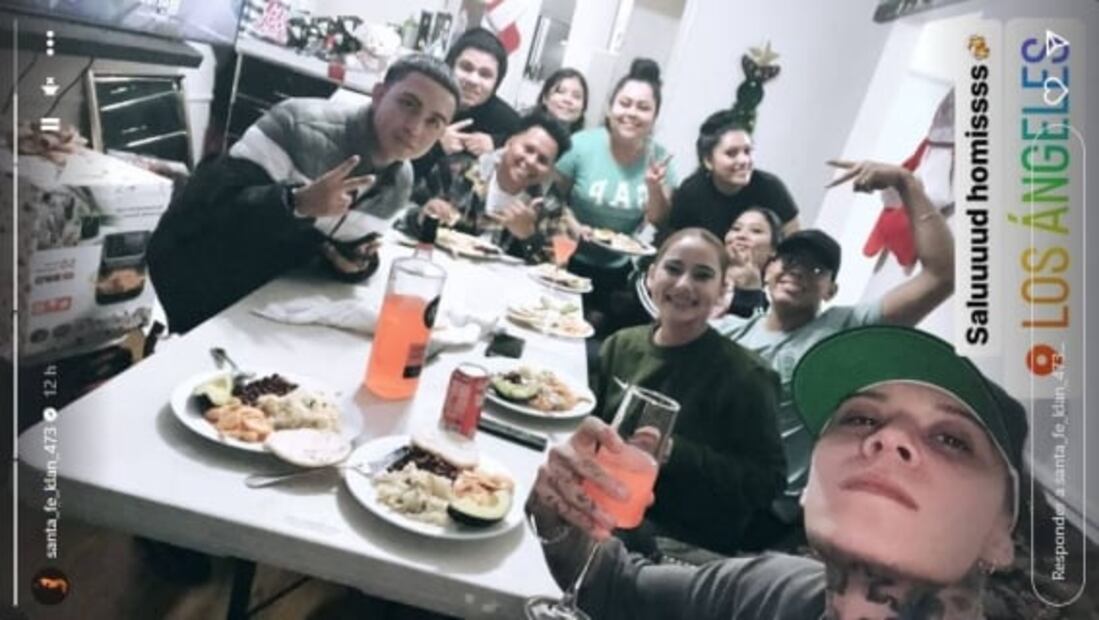 Santa Fe Klan y Maya Nazor reciben el 2023 separados y con una especial dedicatoria