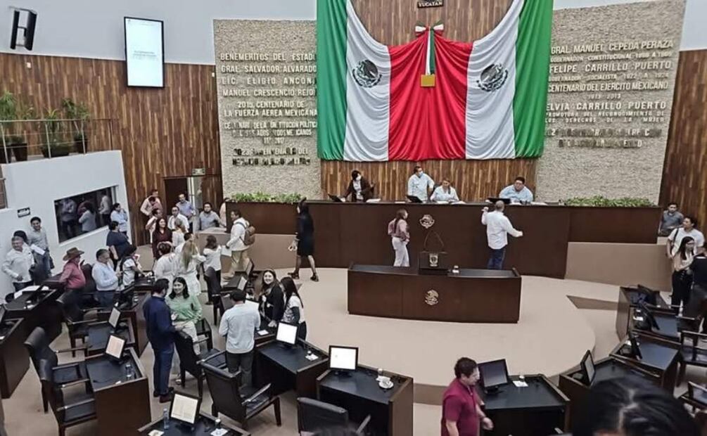 Congreso de Yucatán aprueba despenalización del aborto (09/04/2025). Foto: Especial