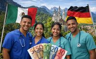 Enfermeros en Alemania. Foto: ChatGPT