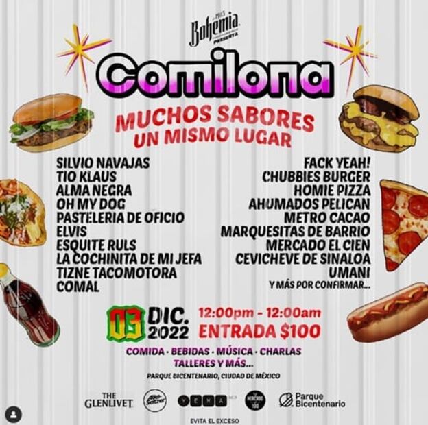 Comilona, el festival gastronómico ideal para cerrar el año