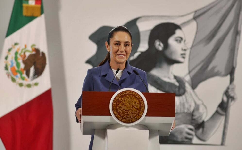 La presidenta de México, Claudia Sheinbaum Pardo, señaló que le tocará al Tribunal Electoral del Poder Judicial de la Federación (TEPJF) decidir quiénes son elegibles y quienes no, después de que el Instituto Nacional Electoral (INE) decidió que 46 candidatos no son elegibles a cargos judiciales. Foto: Carlos Mejía/EL UNIVERSAL