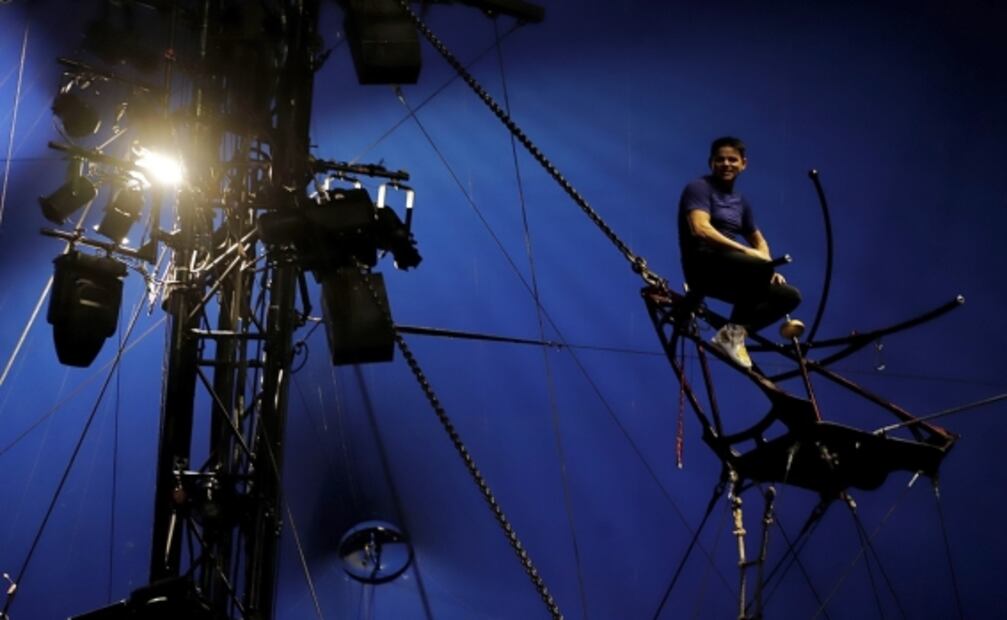 Vicente, el artista de Cirque Du soleil que encontró su lugar en las alturas 