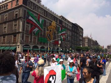 Reportan saldo blanco tras marcha del 2 de Octubre