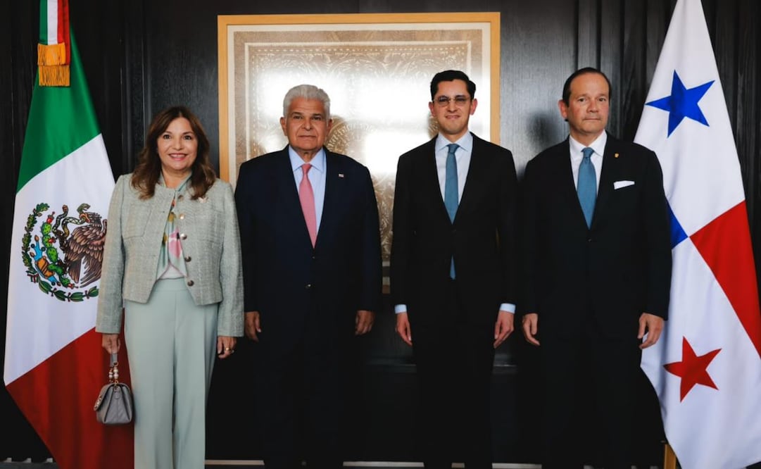 Canciller Velasco recibe a presidente de Panamá (14/07/2026). Foto: Especial
