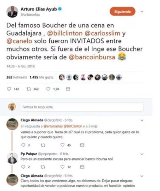 Así fue la famosa cena que tuvieron Carlos Bremer, Slim y Bill Clinton en Guadalajara. Foto: Captura de pantalla
