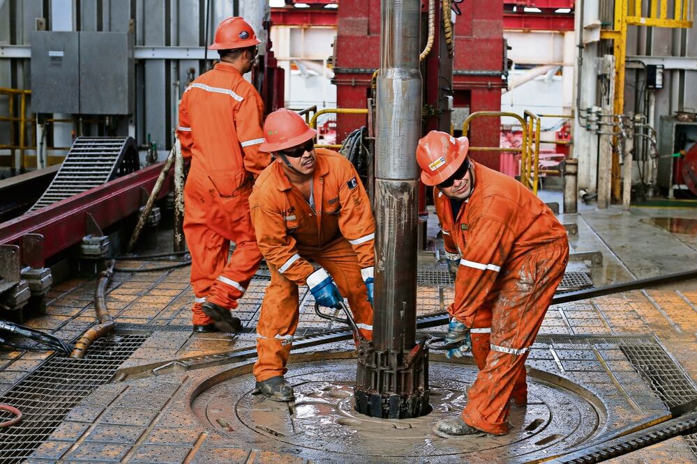Octavio Romero Oropeza, director general de Pemex afirma que la empresa ha tenido éxito exploratorio provocando un aumento de 8 puntos porcentuales respecto a 2018, debido al viraje en su estrategia. Foto: EL UNIVERSAL