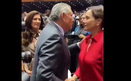 “Puras mentiras”, le dice Lilly Téllez a Adán Augusto López sobre el informe de AMLO