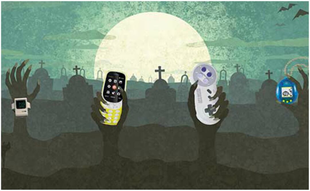 Diversos gadgets que fueron populares hace años están siendo sacados de la tumba por las diferentes marcas de tecnología