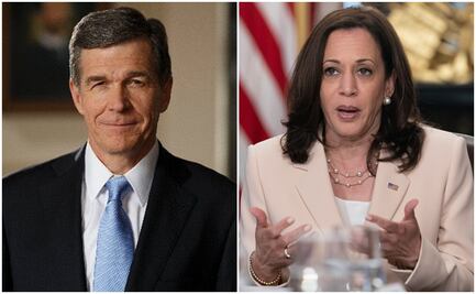 Gobernador de Carolina del Norte se descarta como posible compañero de fórmula de Kamala Harris
