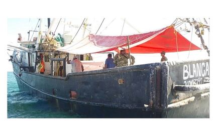 Aseguran embarcaciones en zona protegida de Baja California