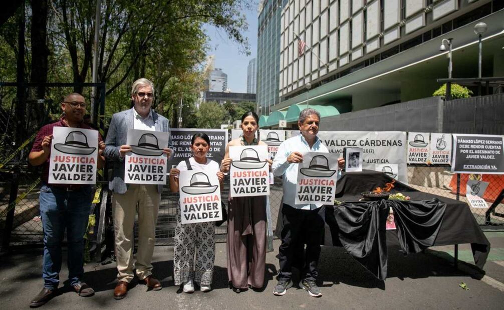A ocho años del asesinato de Javier Valdez, ONG y periodistas piden a EU extraditar al “Mini Lic”. Foto: Artículo 19