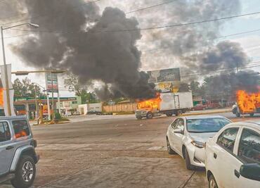 Evalúan daños económicos tras jornada violenta Culiacán