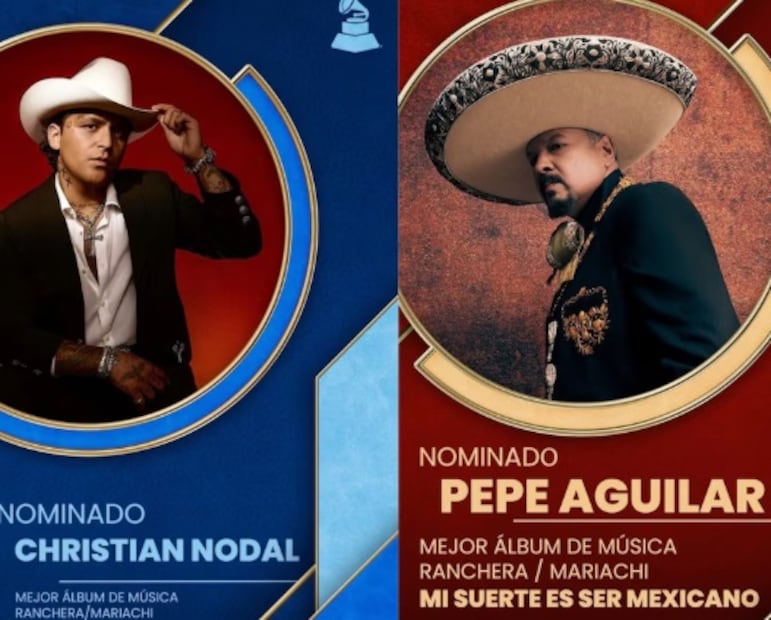 Ángela Aguilar y Pepe Aguilar compiten en los Latin Grammy. Foto: Instagram oficial.