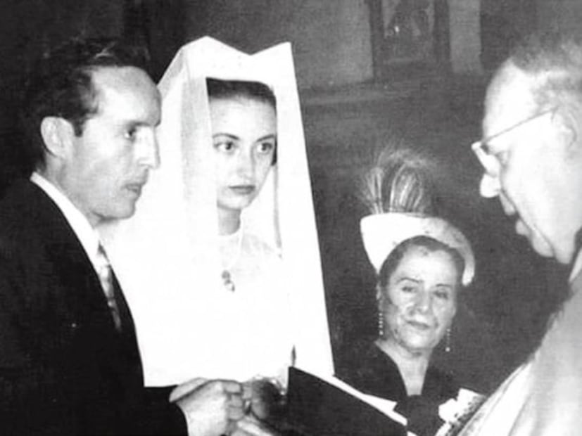Roberto Gómez Bolaños y Graciela Fernández se casaron en 1968. Foto: Archivo / El Universal