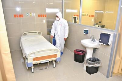 Con esperanza y valentía laboran en hospital Covid de Chihuahua