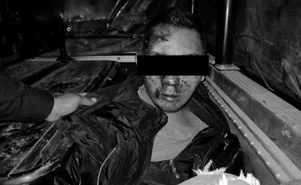 Policías de Texcoco salvan a delincuente de ser linchado