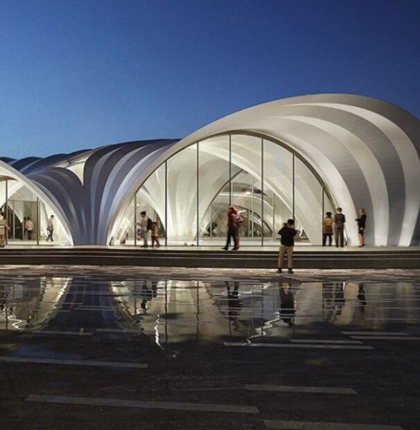 ¿Qué pasará con las estaciones de tren en Dnipro, Ucrania, que desarrolla el estudio de Zaha Hadid?