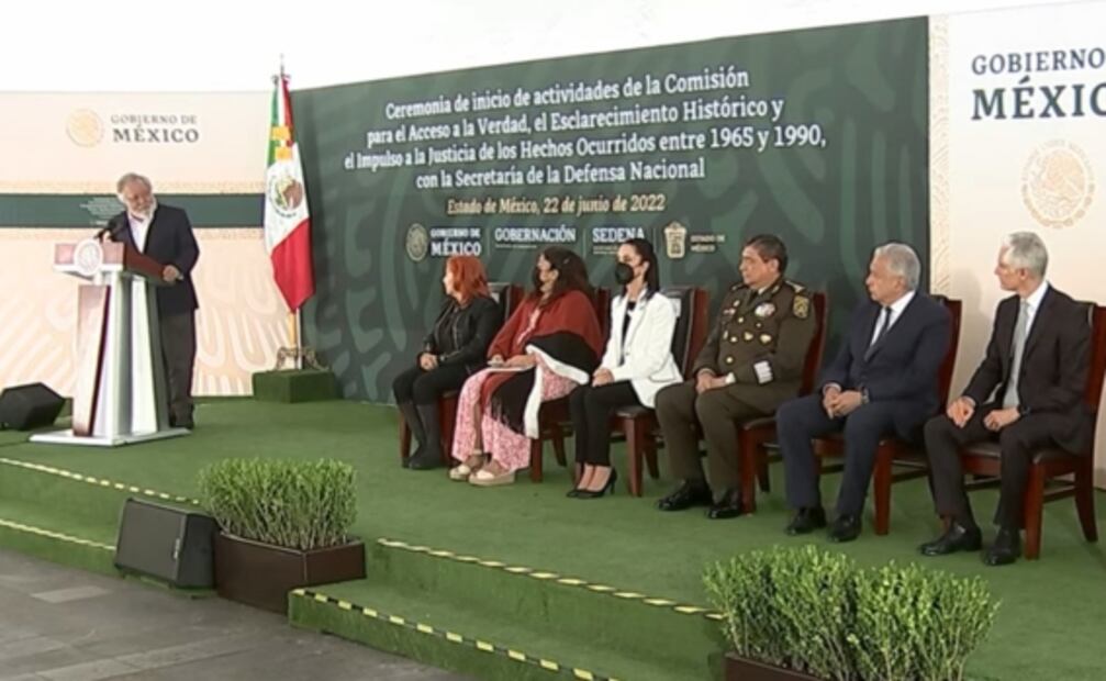 AMLO y Sedena inician comisión para “acceder a la verdad” de hechos ocurridos entre 1965 y 1990