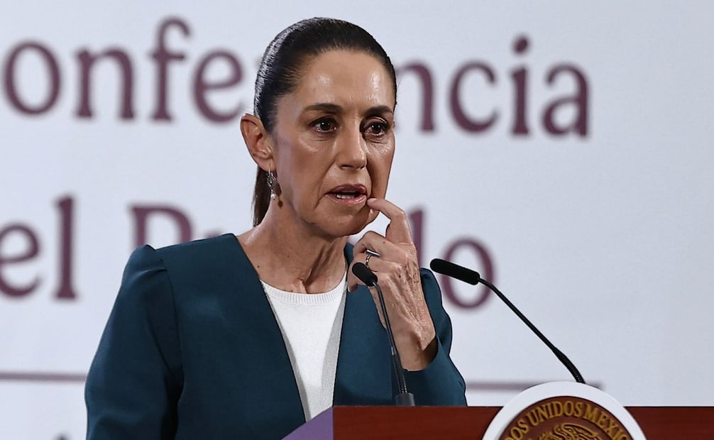 “Vamos a esperar”, dijo la presidenta Claudia Sheinbaum Pardo luego de que el mandatario estadounidense, Donald Trump, anunció un arancel del 50% al cobre y avanzó que contempla otro de hasta el 200% para los productos farmacéuticos si sus fabricantes no se instalan en su país. Foto: Berenice Fregoso / EL UNIVERSAL