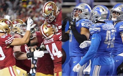 San Francisco 49ers, con la tarea de llegar al Super Bowl ante unos Detroit Lions que tienen "hambre" de hacer historia
