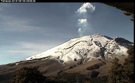 Popocatépetl volcano registers 97 exhalations