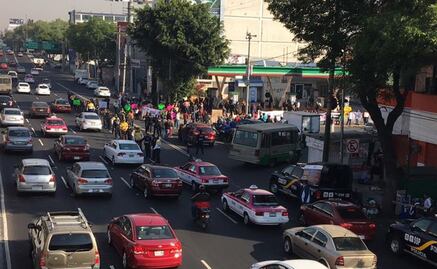 Mapa. Gasolineras bloqueadas en CDMX