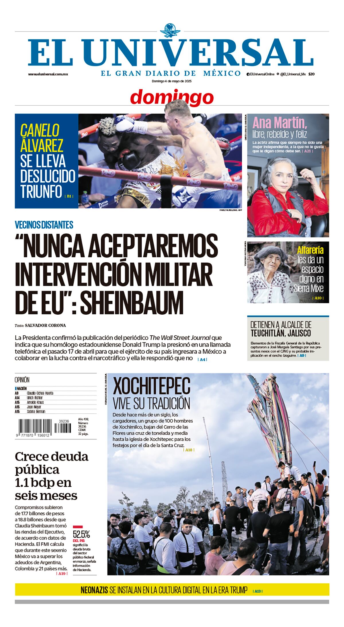 Portada impresa