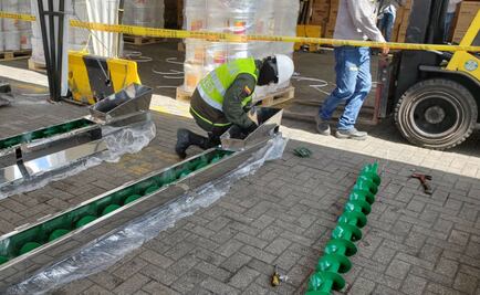 Hallan 85 kilos de cocaína en barco antes de salir de Colombia a Veracruz