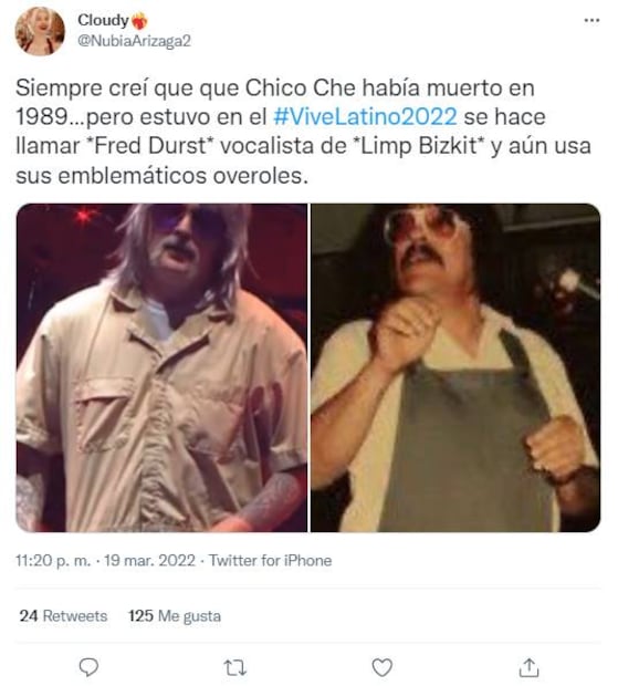 Fred Durst, de Limp Bizkit, desata memes tras su show en el Vive Latino
