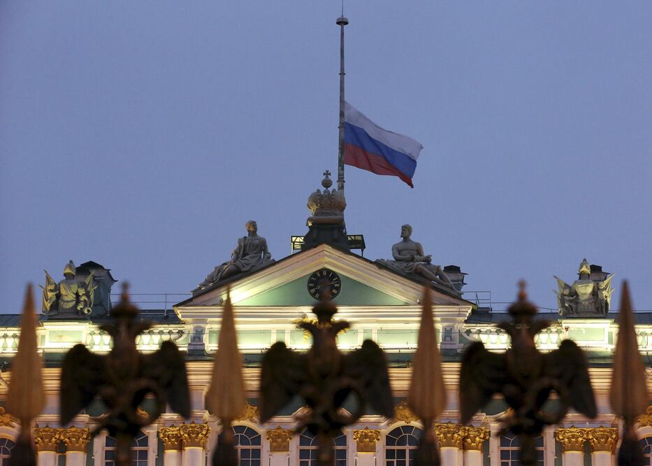 Este domingo fue declarado día de luto nacional en Rusia (REUTERS)