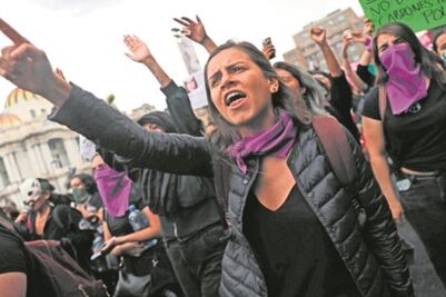 Demandan al Gobierno de CDMX que no se reprima a feministas en la marcha del 8M