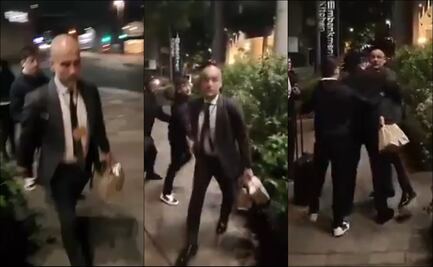 VIDEO: Pep Guardiola perdió la cabeza y se enfrentó con un aficionado en la calle; "¿Quieres saber lo que es perder?"