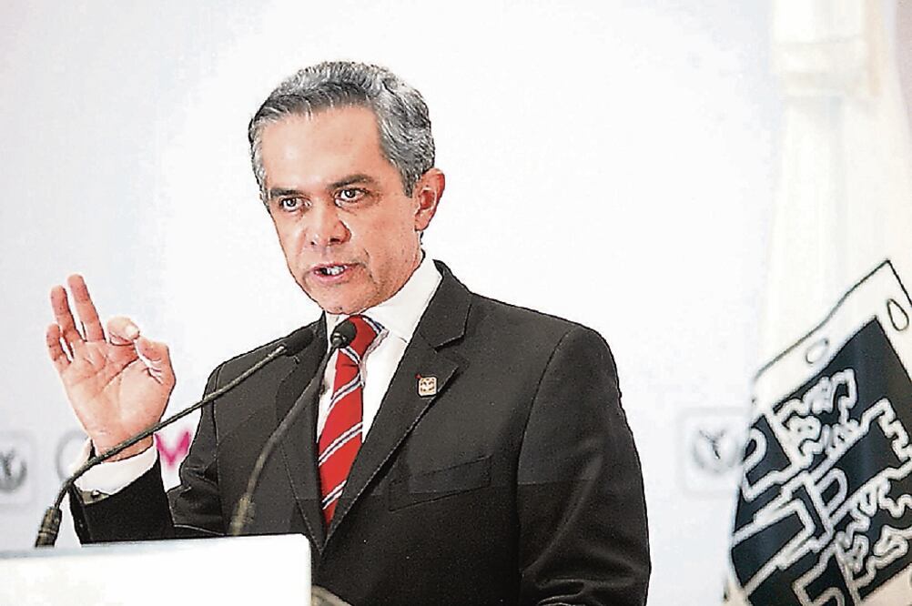 MIGUEL ÁNGEL MANCERA, Jefe de gobierno de la CDMX (ARCHIVO EL UNIVERSAL)