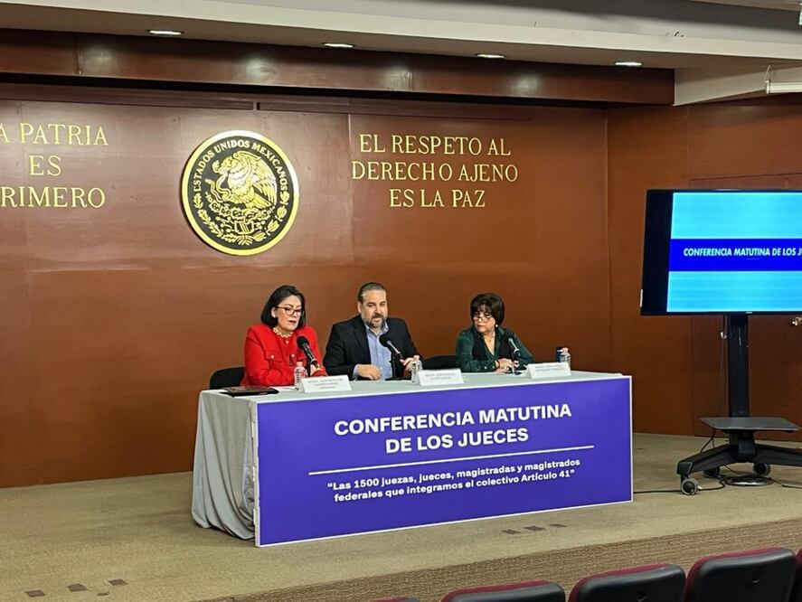 La magistrada Julia María del Carmen García hizo un llamado a Sheinbaum Pardo a dejar de lado las diferencias políticas. Foto: Especial