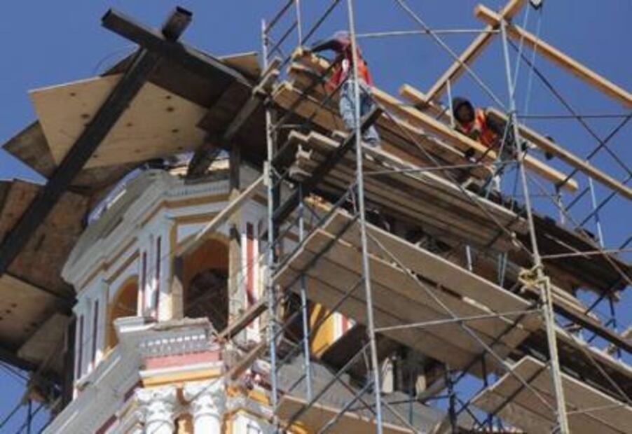 Cholula busca salvar su templo