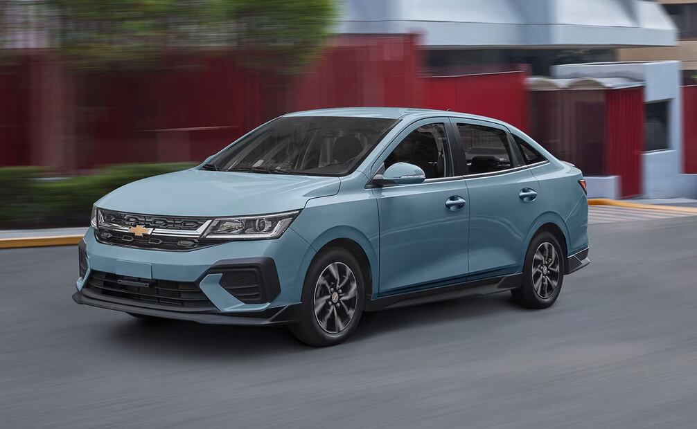 Aveo Sedán 2025. Foto: Chevrolet México