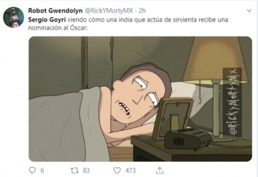 Memes condenan comentario de Sergio Goyri sobre Yalitza