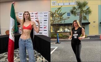 La mexicana Regina Tarín supera pruebas en WWE y debe elegir entre lucha libre y artes marciales mixtas
