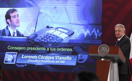 AMLO tiene “malestar estomacal” en la mañanera por conversación de Lorenzo Córdova 