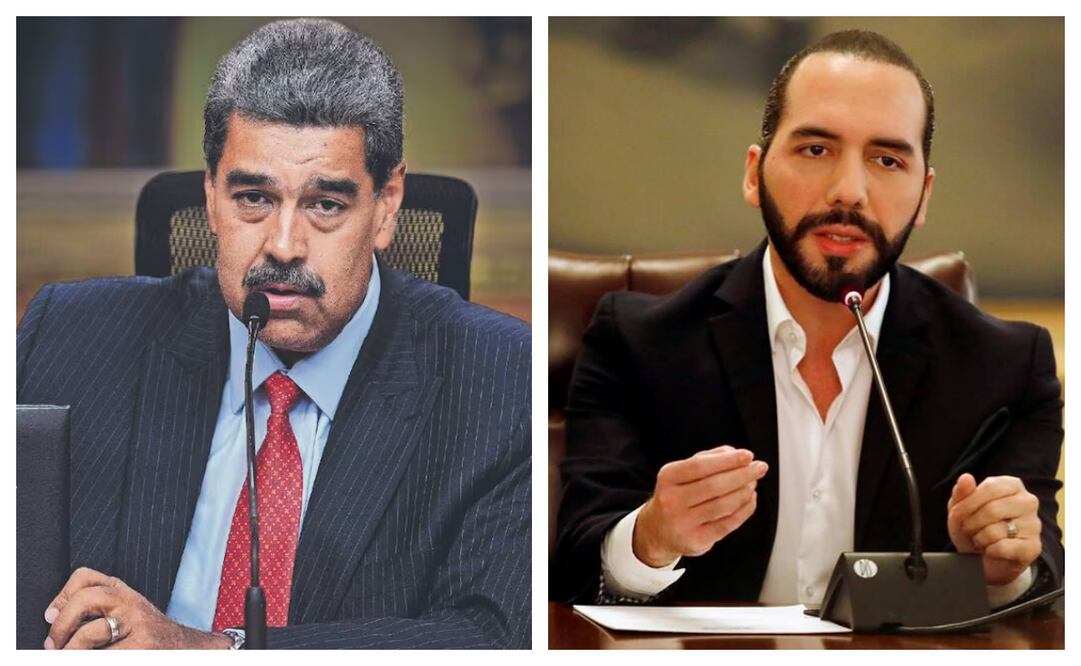 Nicolás Maduro acusó que Nayib Bukele es un "violador sistemático" de derechos humanos. Foto: Especial