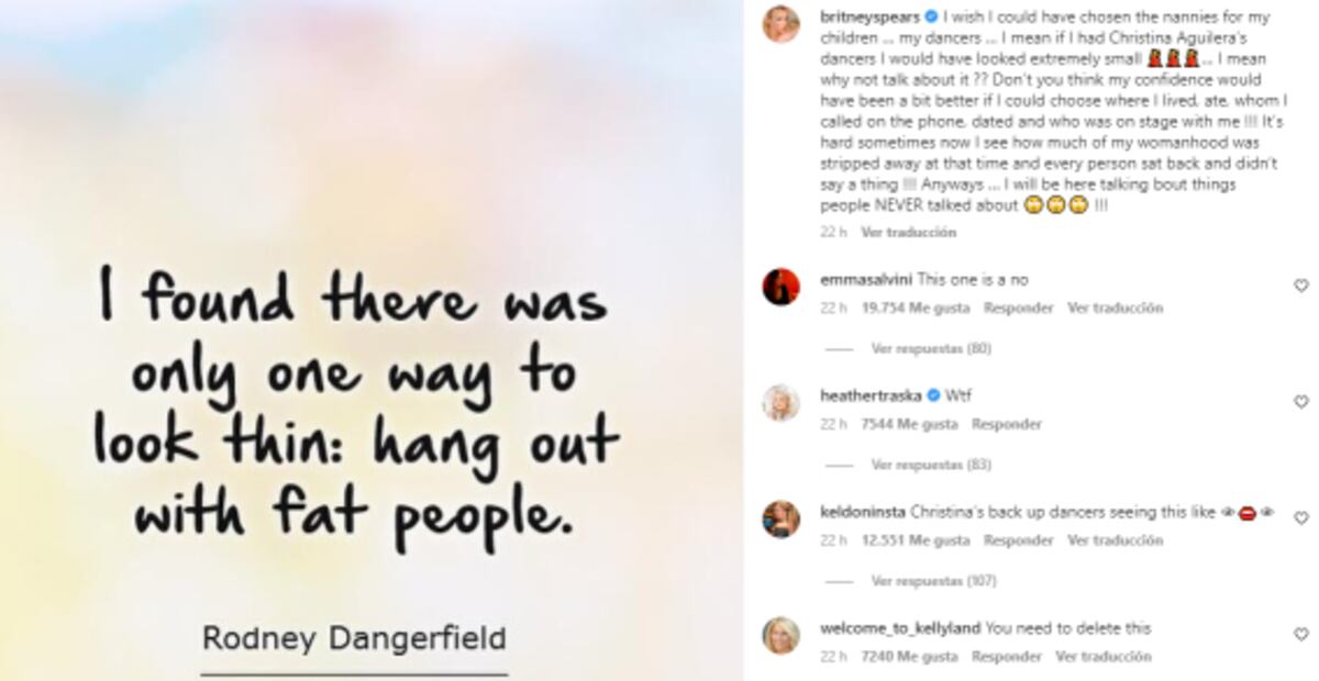 Christina Aguilera dejaría de seguir a Britney Spears en redes, ¿qué incomodó a la cantante? 