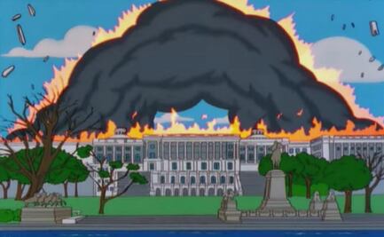 "Los Simpson" también predijeron el asalto al Capitolio de Estados Unidos