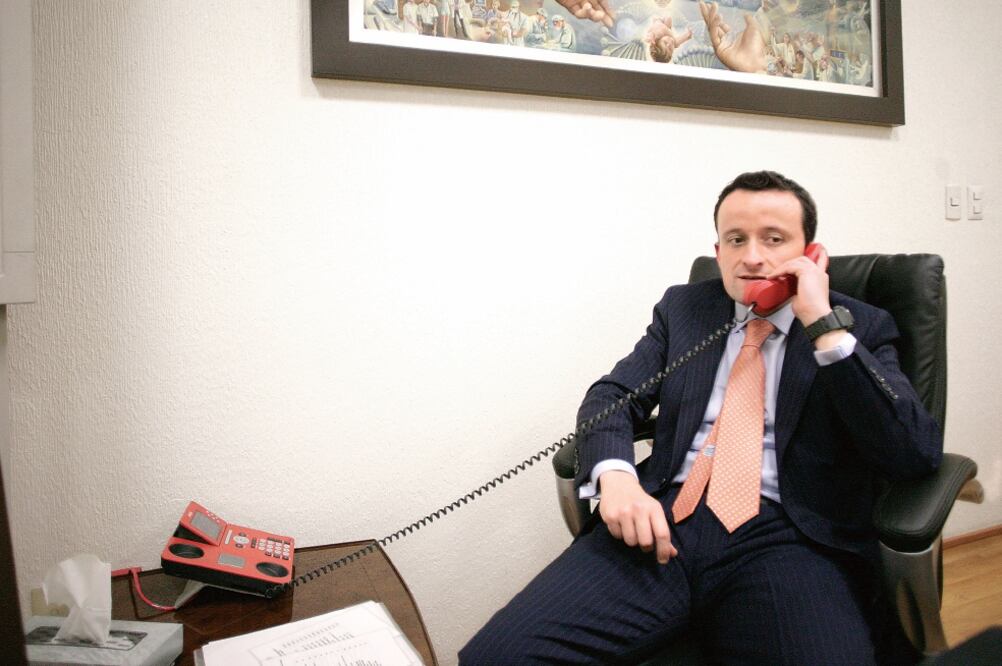 Mikel Arriola, titular de la Cofepris (IVÁN STEPHENS. EL UNIVERSAL)