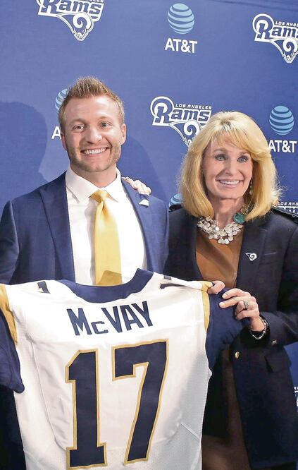 McVay, de 30 años, no ve su edad como algo negativo (MIKE NELSON. EFE)