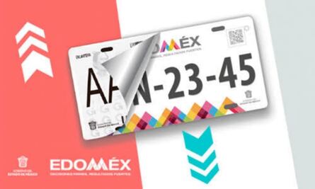¿Cuándo caducan las placas en el Edomex?