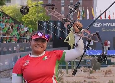 Dafne Quintero gana la medalla de bronce en la Copa del Mundo de Tiro con Arco en Hermosillo