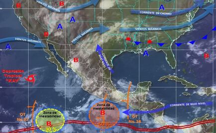 "Kay" continúa debilitándose al oeste de BCS